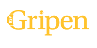 Gripen Grabs.  Picture of Gripen Logo.  B Price Forestry are Exclusive UK agents for Gripen products.
